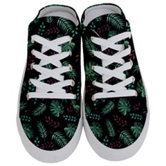 Tropical Leaves Pattern Half Slippers