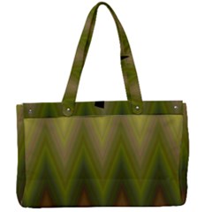 Zig Zag Chevron Classic Pattern Canvas Work Bag by Apen