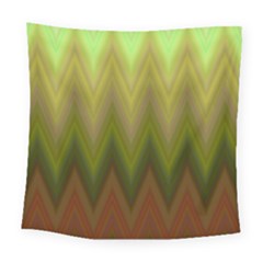 Zig Zag Chevron Classic Pattern Square Tapestry (large)