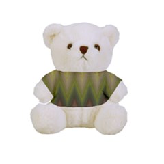 Zig Zag Chevron Classic Pattern Full Print Cuddly Teddy Bear by Apen