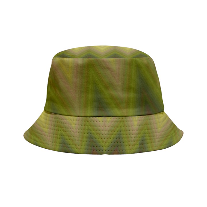 Zig Zag Chevron Classic Pattern Inside Out Bucket Hat