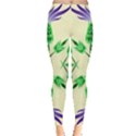 Thistle Flower Purple Thorny Flora Everyday Leggings  View1