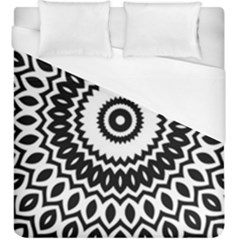 Circular Concentric Radial Symmetry Abstract Duvet Cover (king Size) by Proyonanggan