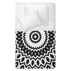 Circular Concentric Radial Symmetry Abstract Duvet Cover (single Size) by Proyonanggan