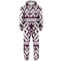 Illustration Ukrainian Folk Seamless Pattern Ornament Hooded Jumpsuit (Men) View1