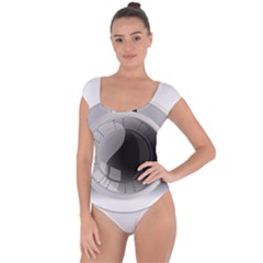 Washing Machines Home Electronic Short Sleeve Leotard  by Proyonanggan