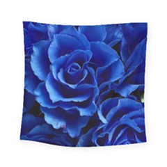 Roses Flowers Plant Romance Square Tapestry (small)