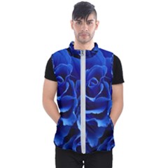 Roses Flowers Plant Romance Men s Puffer Vest