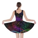 Particles Waves Line Multicoloured Skater Dress View2