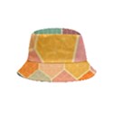 Abstract Hex Hexagon Grid Pattern Honeycomb Bucket Hat (Kids) View2