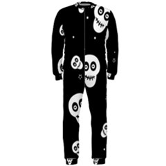 Skull Pattern Onepiece Jumpsuit (men)