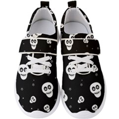 Skull Pattern Men s Velcro Strap Shoes by Ket1n9