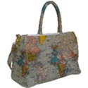 Vintage World Map Duffel Travel Bag View2