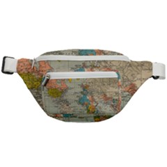 Vintage World Map Fanny Pack by Ket1n9