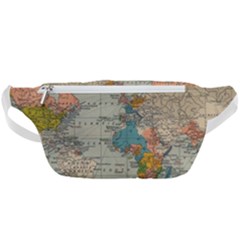 Vintage World Map Waist Bag  by Ket1n9