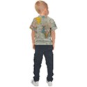 Vintage World Map Kids  Sports T-Shirt View2