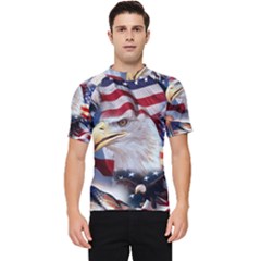 United States Of America Images Independence Day Men s Short Sleeve Rash Guard by Ket1n9