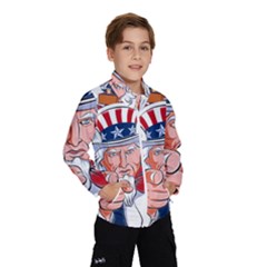 Independence Day United States Of America Kids  Windbreaker