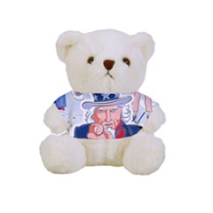 Independence Day United States Of America Full Print Cuddly Teddy Bear by Ket1n9