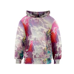 Clouds Multicolor Fantasy Art Skies Kids  Pullover Hoodie