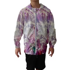 Clouds Multicolor Fantasy Art Skies Kids  Hooded Windbreaker