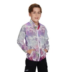 Clouds Multicolor Fantasy Art Skies Kids  Windbreaker