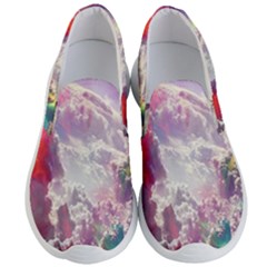 Clouds Multicolor Fantasy Art Skies Men s Lightweight Slip Ons by Ket1n9