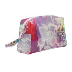 Clouds Multicolor Fantasy Art Skies Wristlet Pouch Bag (medium) by Ket1n9