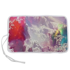 Clouds Multicolor Fantasy Art Skies Pen Storage Case (m) by Ket1n9