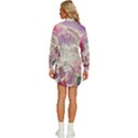 Clouds Multicolor Fantasy Art Skies Womens Long Sleeve Shirt Dress View4