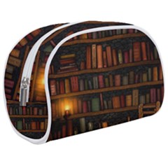 Books Library Make Up Case (medium) by Ket1n9