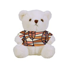 Autumn Leaf Mosaic Seamless Full Print Cuddly Teddy Bear by Hannah976