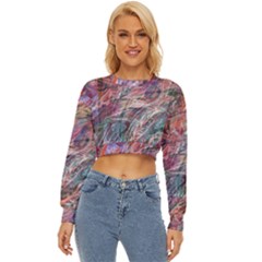 Abstract Summer Flow Lightweight Long Sleeve Sweatshirt