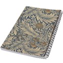 Brown Vintage Background Vintage Floral Pattern 5.5  x 8.5  Notebook View2