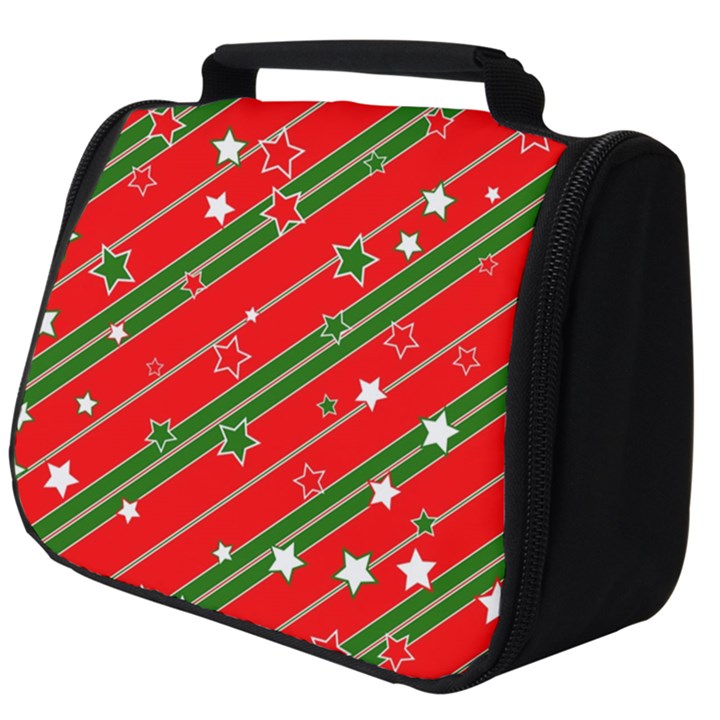 Christmas-paper-star-texture     - Full Print Travel Pouch (Big)