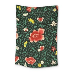 Background Vintage Japanese Design Small Tapestry