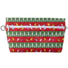 Christmas-papers-red-and-green Handbag Organizer by Bedest