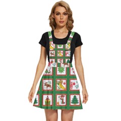 Christmas Paper Christmas Pattern Apron Dress