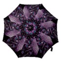 Purple Peacock Hook Handle Umbrellas (Medium) View1