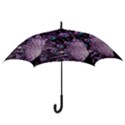 Purple Peacock Hook Handle Umbrellas (Medium) View3