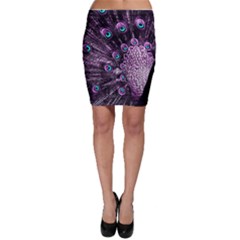 Purple Peacock Bodycon Skirt by Bedest