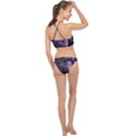 Purple Peacock Halter Bikini Set View2