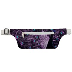 Purple Peacock Active Waist Bag