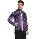 Purple Peacock Men s Bomber Jacket View2