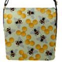 Bees Pattern Honey Bee Bug Honeycomb Honey Beehive Removable Flap Cover (S) View1