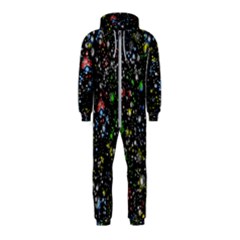 Universe Star Planet Galaxy Hooded Jumpsuit (kids) by Ravend