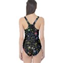 Universe Star Planet Galaxy One Piece Swimsuit View2