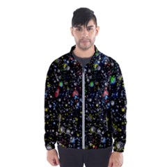 Universe Star Planet Galaxy Men s Windbreaker