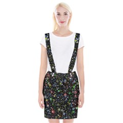 Universe Star Planet Galaxy Braces Suspender Skirt by Ravend