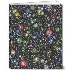 Universe Star Planet Galaxy 8  X 10  Hardcover Notebook by Ravend